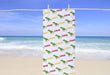 Personalized TRex Design Beach Towel
