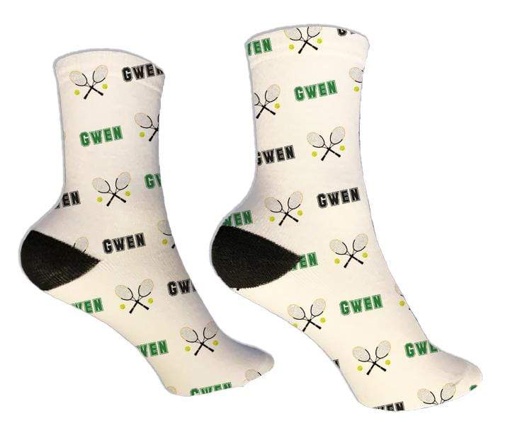 Personalized Tennis Design Socks
