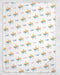 Personalized Unicorn Design Soft Micro Fleece Blanket