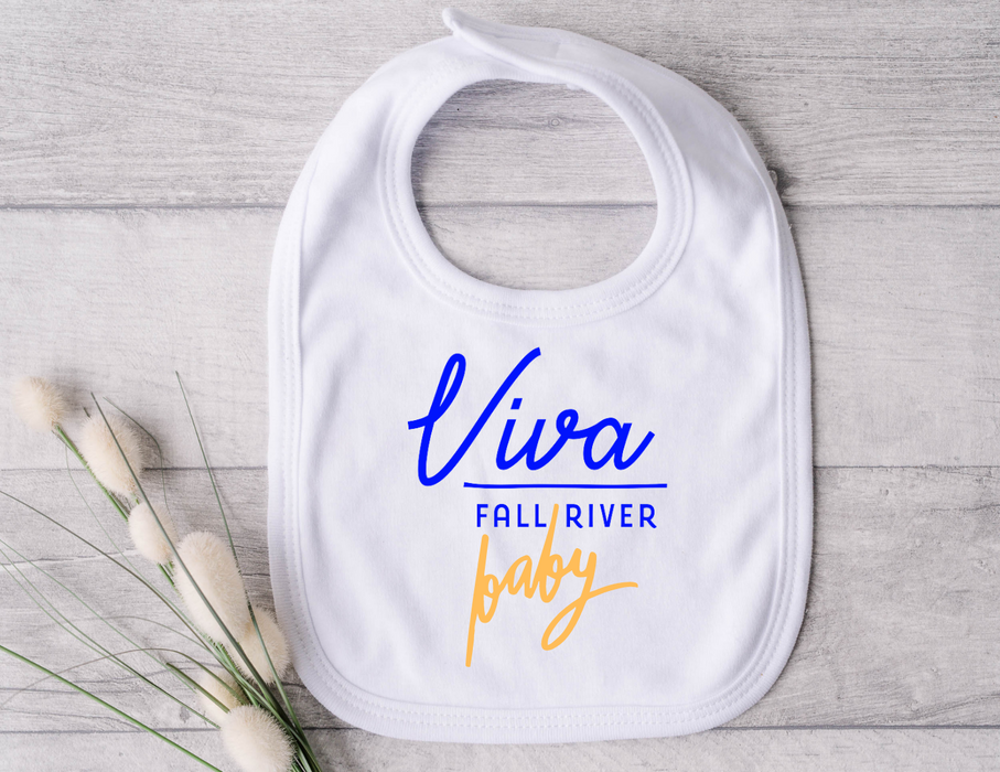Viva Fall River Baby Bib