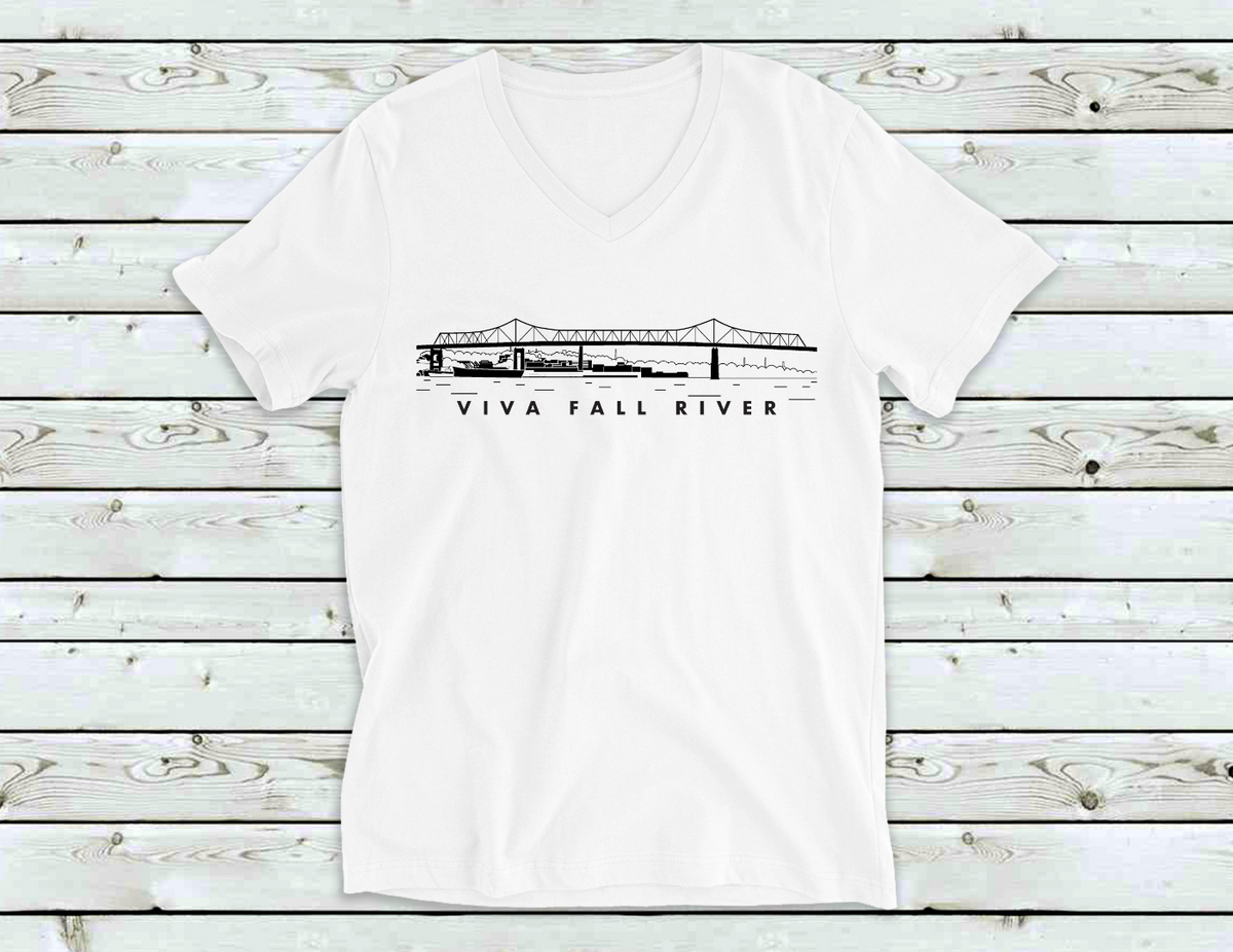 Bees Design V-Neck Tee — Potter's Printing