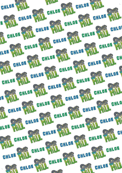 Personalized Over the Hill Design Birthday Tissue Paper