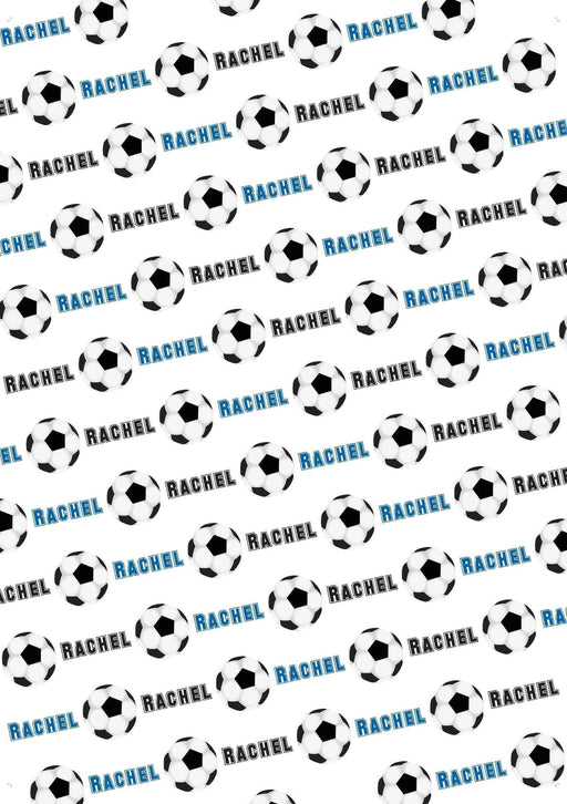 Personalized Soccer Design Tissue Paper
