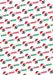 Personalized Soccer Design Christmas Tissue Paper