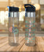Live Free Design Plastic Water Bottle