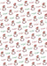 Personalized Black Santa Design Christmas Tissue Paper