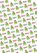 Personalized Christmas Frog Design Christmas Tissue Paper