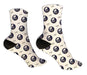 Personalized Aquarius Zodiac Design Socks
