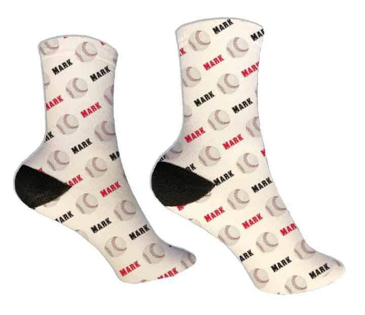 Personalized Baseball Design Socks