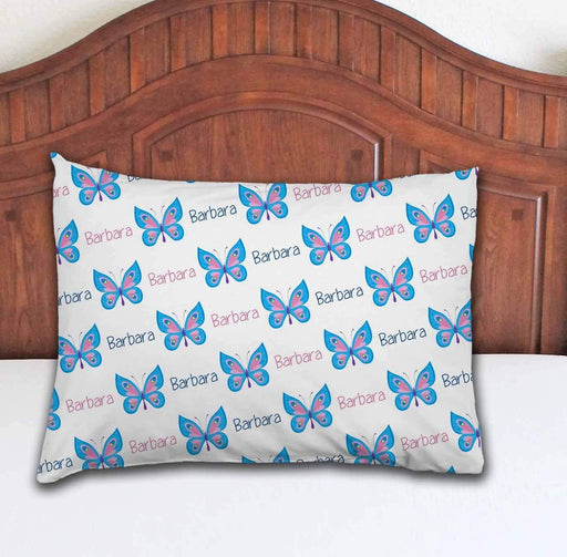 Personalized Butterfly Design Microfiber Pillowcase 