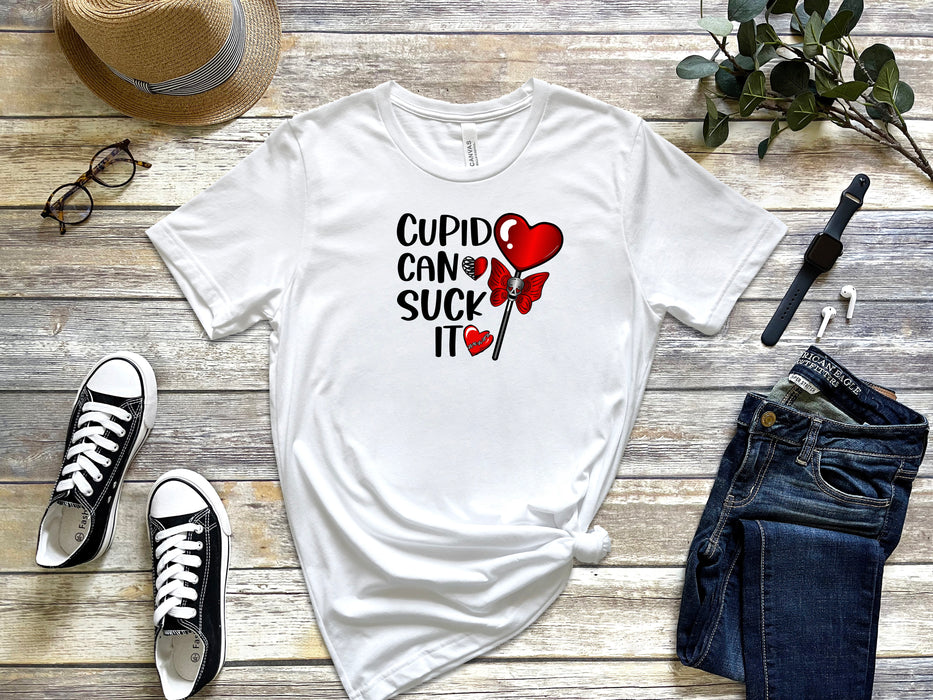 Cupid Can Suck It Graphic Tee
