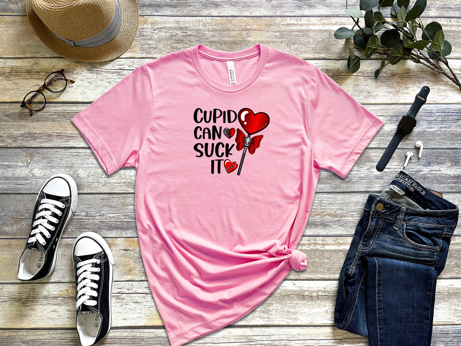 Cupid Can Suck It Graphic Tee