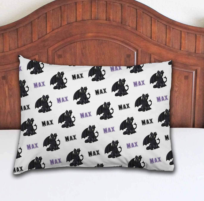Personalized Dragon Design Microfiber Pillowcase 