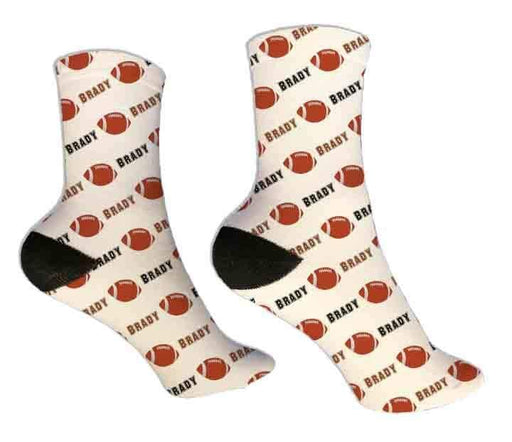Personalized Football Design Socks