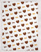 Personalized Football Valentine Design Soft Micro Fleece Blanket