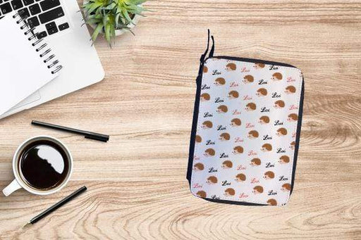 Personalized Complete 32-Piece Hedgehog Design Drawing Set