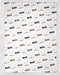 Personalized Hockey Design Soft Micro Fleece Blanket