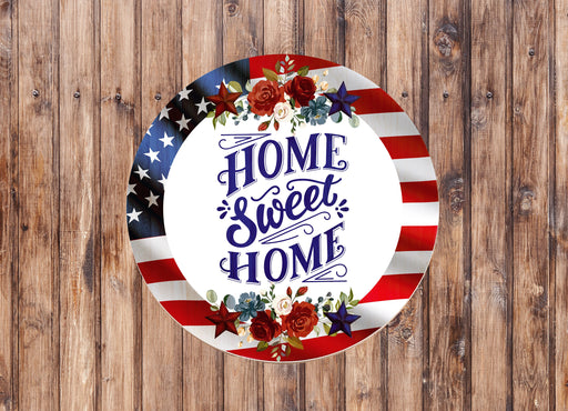 Home Sweet Home Wreath Sign