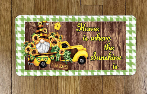 Home Is Where the Sunshine Is  Wreath Sign