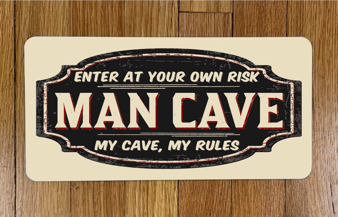 Man Cave Wreath Sign