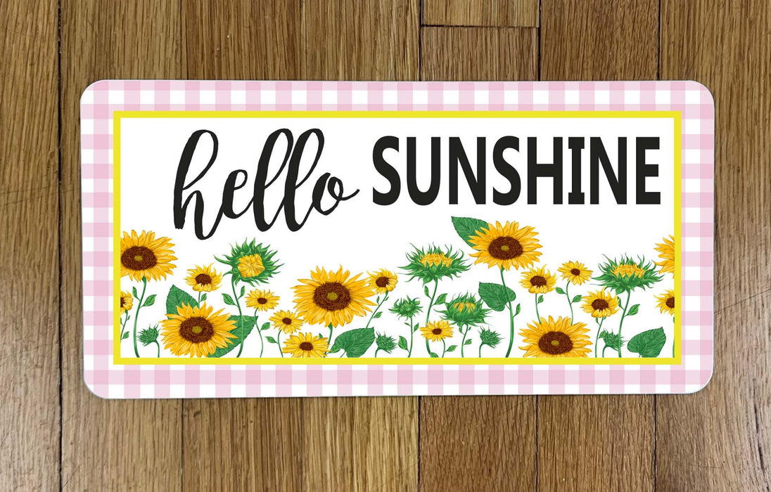 Hello Sunshine Wreath Sign