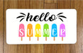 Hello Summer Popsicles Wreath Sign