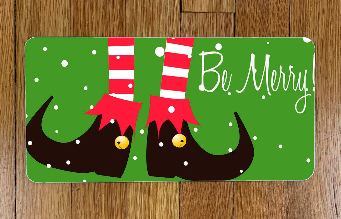 Be Merry Wreath Sign