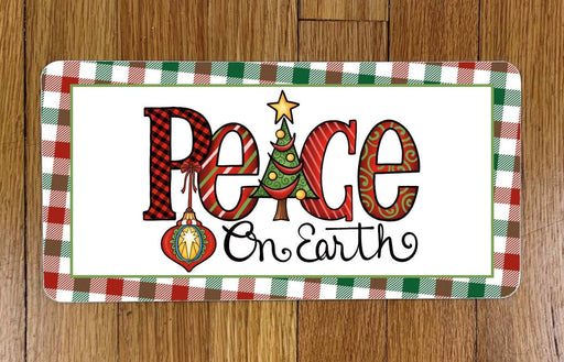 Peace on Earth Wreath Sign