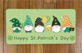 Happy St Patrick's Day Gnomes Wreath Sign