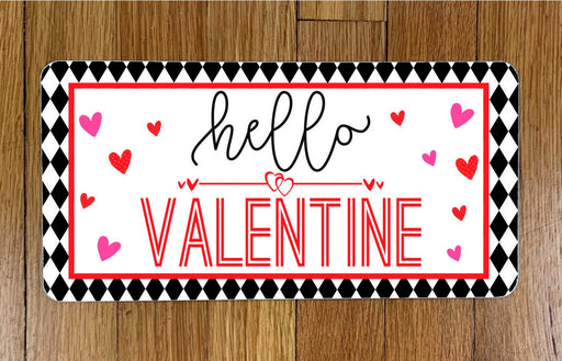 Hello Valentine Wreath Sign