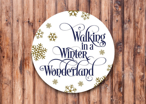 Winter Wonderland Wreath Sign