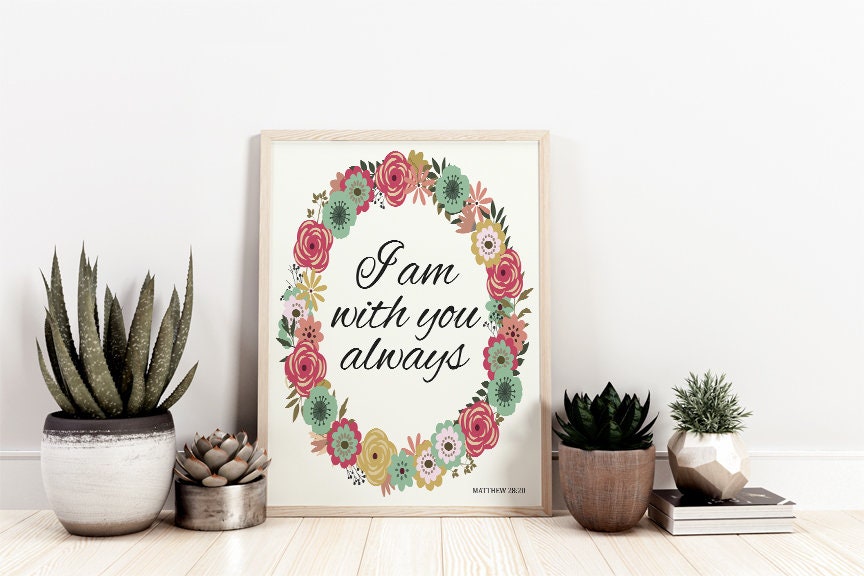 I Am With You Always Poster