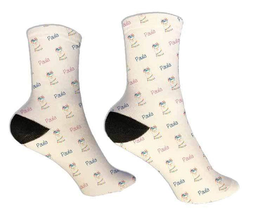 Personalized LLama Design Socks