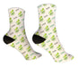 Personalized Margarita Design Socks