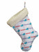 Personalized Narwhal Design Christmas Stocking