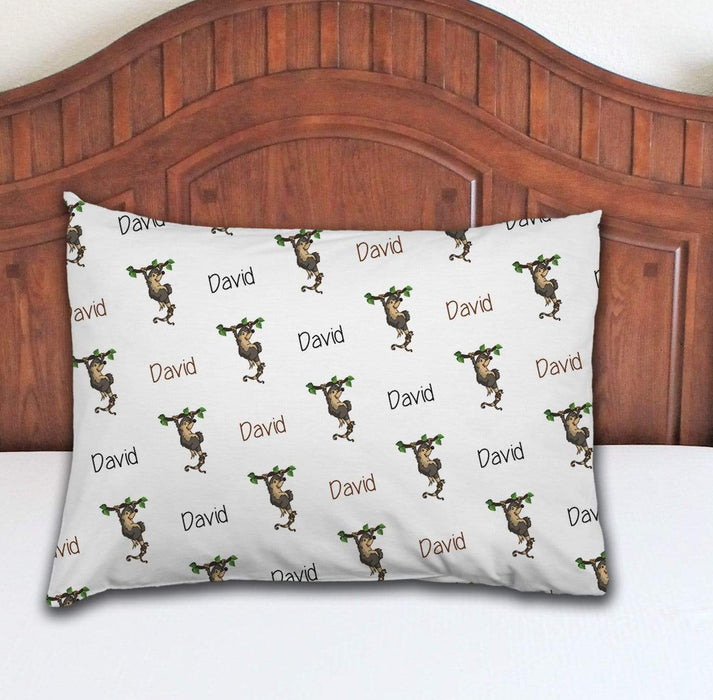 Personalized Possum Design Microfiber Pillowcase 