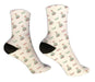 Personalized Quarantined Christmas Design Socks