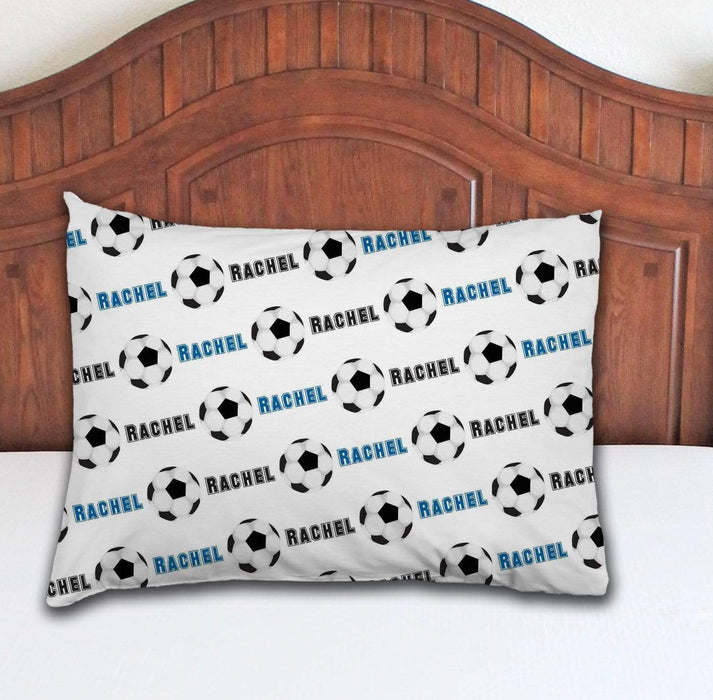 Personalized Soccer Design Microfiber Pillowcase 