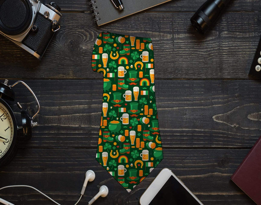 St. Patrick's Day Themed Design Neck Tie