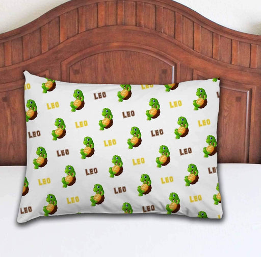 Personalized Turtle Design Microfiber Pillowcase 